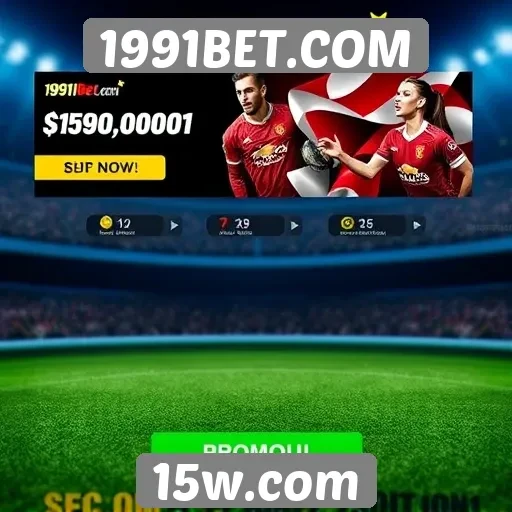 Promoções e bônus disponíveis em 1991BET.COM